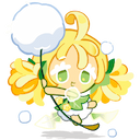 Dandelion Fairy Cookie