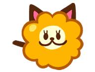 Fluffy Cheese Cat