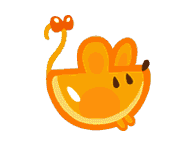 Mini Orange Mouse