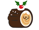 Yule Log Cake