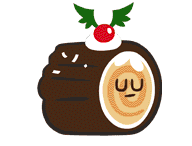 Yule Log Cake