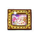 12th Anniversary Gold Frame