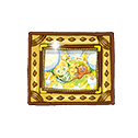 13th Anniversary Gold Frame