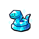 2025 Blue Crystal Snake