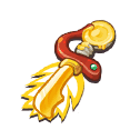 Boatman's Burning Gold Sword