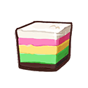 Bouncy Rainbow Rice Cake