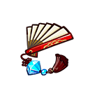 Celestial Emperor's Crystal Fan