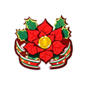 Coin Poinsettia Christmas Decoration