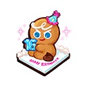 GingerBrave's Sparkling B-day Cake