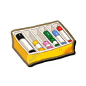 Half-used Color Crayons