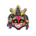 Mocking Carnival Mask