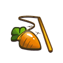 Moon Rabbit's Carrot Fishing Rod