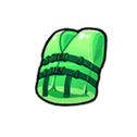 Neon Lime Life Jacket