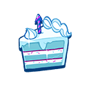 Powdered Snow Cake