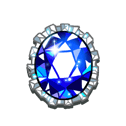 Rare Sapphire Brooch