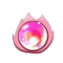 Red Foxy Bead's Heart