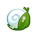 Snail's Dewdrop Snack