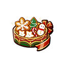 Squirrel's Holiday Cookie Box