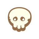 Third Skull Button