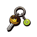 Vroom Vroom Gold Kiwi Key