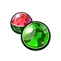 Watermelon Rubber Balls