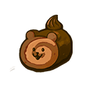 Yellow Bear Choco Cake