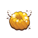 Yellow Whirl Donut