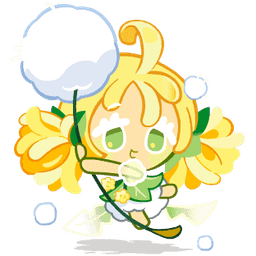 Dandelion Fairy Cookie