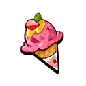Honey Strawberry Ice Cream