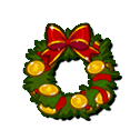 Squirrel's Coin Wreath